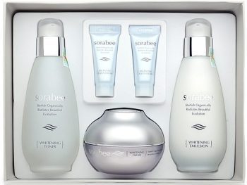 Bộ mỹ phẩm dưỡng trắng da Sorabee