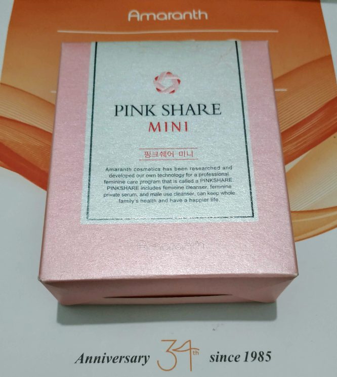 Bộ dung dịch vệ sinh nam nữ Pink Share Mini